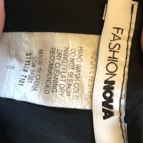 Off the shoulder black lace top - Picture 2 of 3